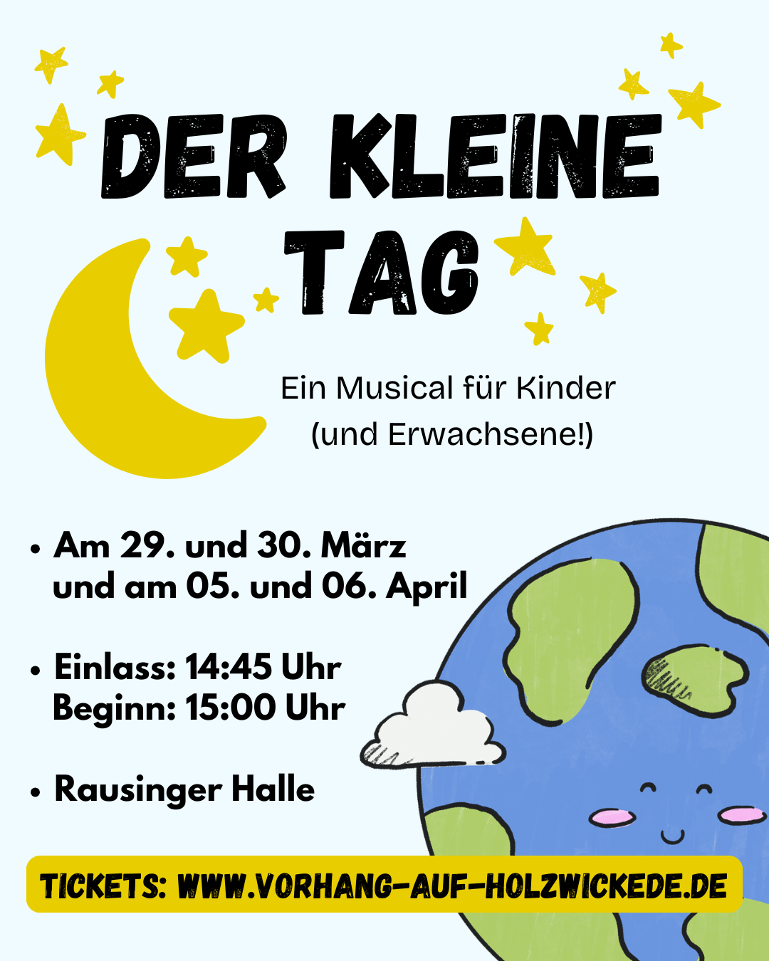 Der kleine Tag - ein Musical für Kinder (und Erwachsene!) Poster